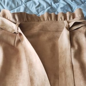 Suede Pencil Skirt M